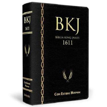 Imagem de Biblia de estudo king james 1611 - preto - bvbooks