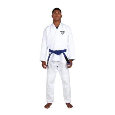 Imagem de Kimono de Jiu-Jitsu Pretorian First 350g - Unissex - Branco, Branco, A
