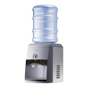 Imagem de Bebedouro Mesa de Galão Stille em Aço Inox Begel, Cinza Fumê, 110V