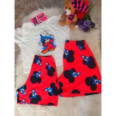 Imagem de Pijama Casal personagem 3 peças - Nova Empoderada, Vermelho, Único