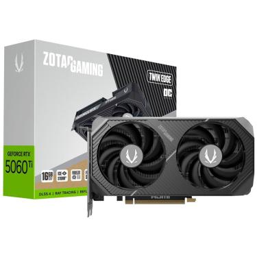 Imagem de Placa de Vídeo Geforce RTX5060TI Twin Edge Oc 16GB GDDR7 para Games 4K e Criação de Con...