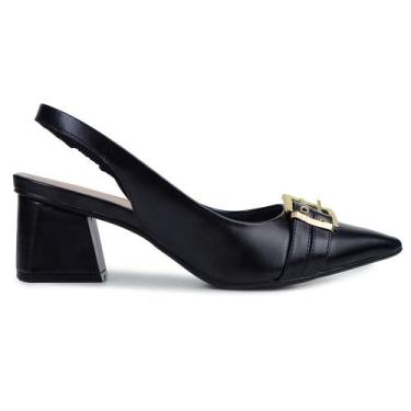 Imagem de Sapato Feminino Bebecê Egeu Preto - T3838, Preto, 35