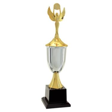 Imagem de Troféu Vitória Vencedor 401602 Honra Ao Mérito 47cm Cor:Prata+DouradoT