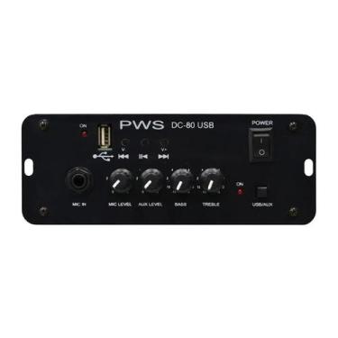Imagem de Amplificador pws dc 80 usb
