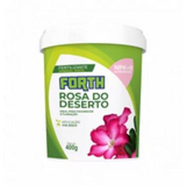 Imagem de Adubo Forth Rosa Do Deserto 400g Floração Flor Fertilizante para Flore