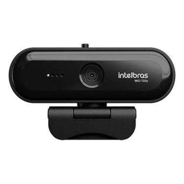 Imagem de Webcam Hd 720p C/ Microfone Embutido Wci720p intelbras, Preto