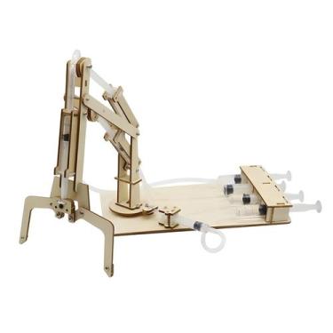 Imagem de Brinquedo De Construção DIY Com Braço Mecânico Hidráulico Para Criança