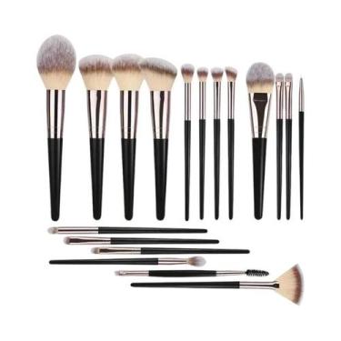 Imagem de Conjunto De Pincéis De Maquiagem Para O Rosto 10-20PCS, Pincéis Para B