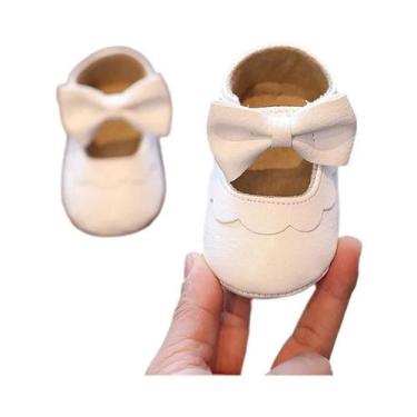 Imagem de Sapatos De Princesa Para Meninas, Antiderrapantes, Com Nó De Borboleta