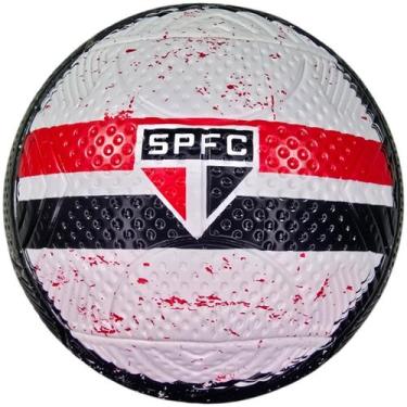 Imagem de Bola de futebol pvc são paulo tamanho 5 certificada - FUTEBOL E MAGIA