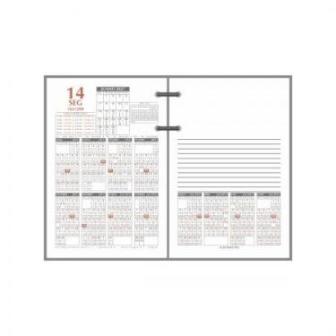 Imagem de Refil agenda de mesa financeiro 2027 - Redoma