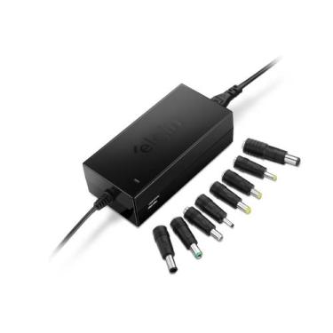 Imagem de Fonte Universal Para Notebook 90w Com 9 Adaptadores - ELGIN