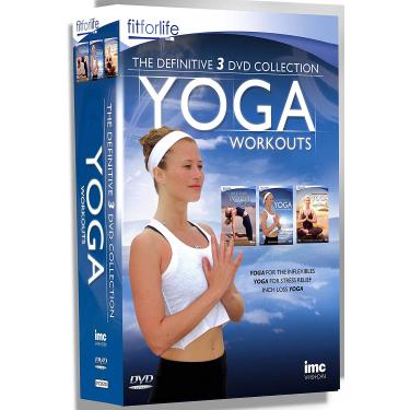 Imagem de Yoga The Definitive Triple DVD Box Set - Containing Inch Loss Yoga, Yoga for the Inflexibles - Beginners & Beyond and Yoga Towards a Stress Free Life - (Beginners) Fit for Life Series