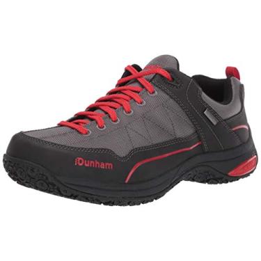 Imagem de Dunham Sapato Oxford masculino Cloud Plus com cadarço, Cinza, 8.5 Wide