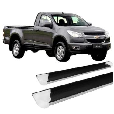 Imagem de Estribo S10 2012 a 2020 personalizado Branco C/S