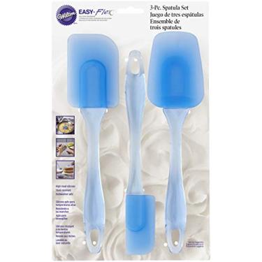 Imagem de Conjunto de espátulas de silicone Easy-Flex, pacote com 3