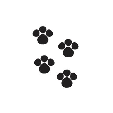 Imagem de Adesivo Kit Com 72 Patinhas Para Brincadeira Caça Ao Ovo