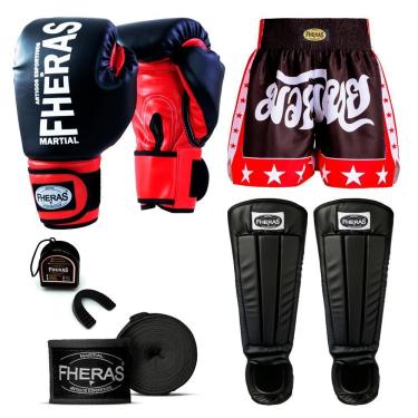 Imagem de Kit Boxe Muay Thai Fheras Orion (02000245)