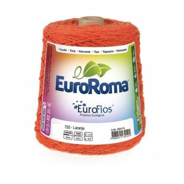 Imagem de Barbante EuroRoma Colorido N 6 - Cor:  750 Laranja