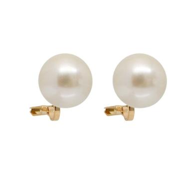 Imagem de Bp Brinco De Pressão Base Fixa Pérola G Dourado