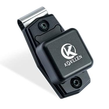 Imagem de KONLLEN Suporte magnético de giz de liga de alumínio para acessórios de bilhar de bilhar para acessórios de bilhar (preto)