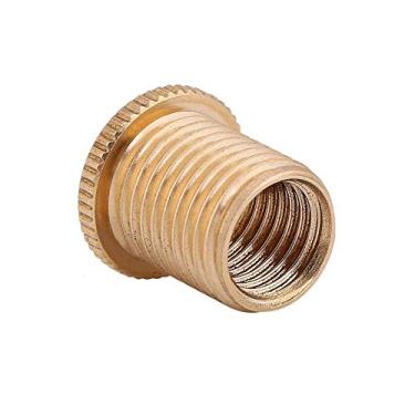 Imagem de Senyar Para Tacoma Botão de Mudança Inserção Adaptador de Botão de Mudança, Adaptador Universal de Rosca de Liga de Alumínio Carro Auto Marcha Alavanca de Mudança Botão de Mudança Adaptador de Parafuso de Cabeça (10 * 1,25)