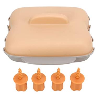 Imagem de Vaporizador de milho de microondas, fog?o de milho de microondas para forno de microondas, livre de BPA, vaporizador de milho port¨¢til com tampa e al?a, m¨¢quina de lavar lou?a segura(pink), Vapor