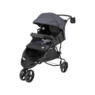 Imagem de Carrinho de Bebê Evo Travel System Tecido RipStop Até 15kg - Tutti Baby - Preto Com Cinza