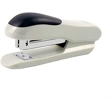 Imagem de REJOON Grampeador de metal com economia de energia para materiais de escritório escolar e artigos de papelaria (cor: cinza)
