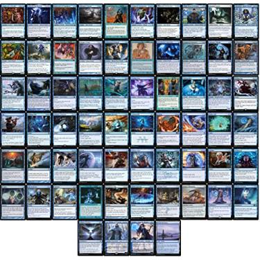 Imagem de Deck Wizard Commander – Mono Blue – EDH – 100 cartas – Custom Magic The Gathering Deck – Muito forte!