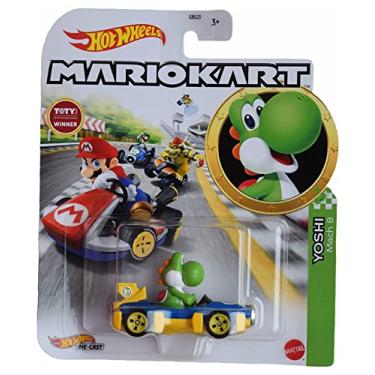 Imagem de Hot Wheels Mario Kart Yoshi - Mach 8