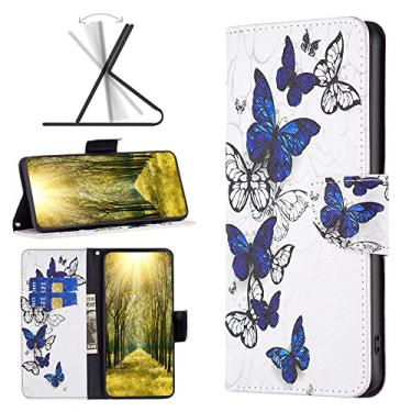 Imagem de Capas de telefone estampadas de luxo Samsung Galaxy A14 5G capa de couro bonito slots para cartão de visita clipe de carteira à prova de choque capa de telefone Samsung A14 5G capas (1, Samsung A14 5G)
