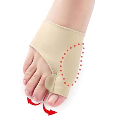 Imagem de Par Meias Ortopédicos Protetor Corretor Joanetes Separador, IBMKIDS (41-45)
