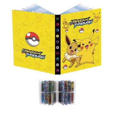 Imagem de Fichário Pikachu Porta Cards Pokemon Comporta 240 Cartas - Pokemonshop