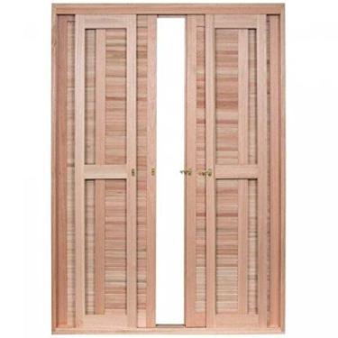 Imagem de Porta Janela com 2 Caixilhos de Correr para Vidros Inteiros Rondosul Natural