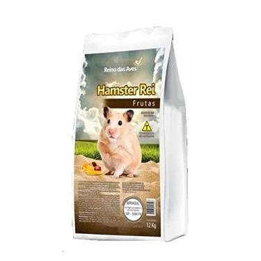 Imagem de Ração Reino das Aves Hamster Rei Mix Frutas - 12kg