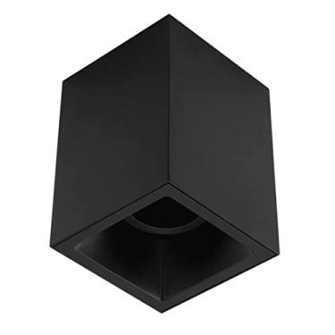 Imagem de Plafon Square Out Par 20 Preto Direcionável Stella