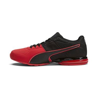 Imagem de PUMA Men's Cell Surin 2 Sport Block Sneaker, Black-High Risk Red