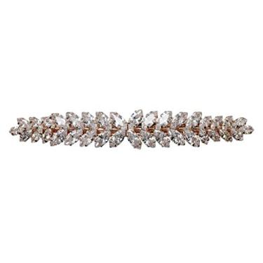 Imagem de Faship Clipe de cabelo com cristal CZ brilhante