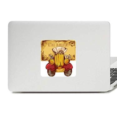Imagem de Adesivo de vinil para laptop com desenho animado retrô vintage para transporte de carro Grã-Bretanha, Reino Unido