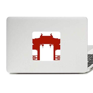 Imagem de Adesivo de vinil para laptop com desenho de cultura para decoração de PC