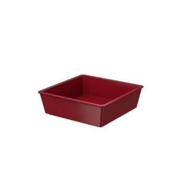 Imagem de Travessa Pequena Uno, 230ml, 10,7 x 10,7 x 3,4 cm, Vermelho Bold, Coza