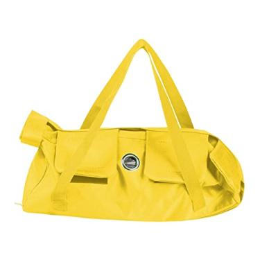 Imagem de para gatos anti arranhões respirável ajustável bolsa de contenção para corte de unhas de ouvido exame oral, Amarelo 42cmx25cm M