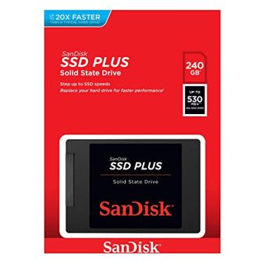 Imagem de SanDisk SSD Plus 240 GB 2,5 polegadas SDSSDA-240G-G25 (versão antiga)