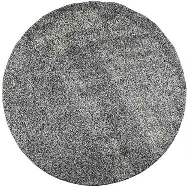 Imagem de Tapete Redondo 1,50m Quarto Sala Escritório Pelo Macio antiderrapante pelo baixo (Duo)