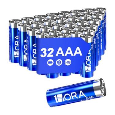 Imagem de Pilhas Alcalinas AAA 1.5V 1Hora Pacote com 32 Unidades