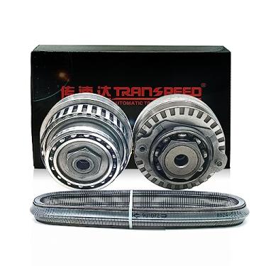 Imagem de TRANSPEED JF015E RE0F11A CVT Conjunto de polia de transmissão roda dentada com corrente de correia 29 dentes 901068/901072 Kit de reconstrução compatível com Nissan Sentra Sunny Suzuki Mitsubishi