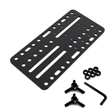 Imagem de Neyyuse Universal Desk/Chair Mount Bracket Plate for USB Handbrake, SIM Racing Compatible with Logitech Driving Force Shifter, Thrustmaster TH8A Shifter & SIM Racing Games