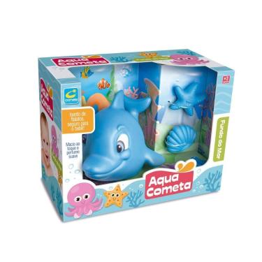 Imagem de Golfinho Baby Azul Vinil - Cometa