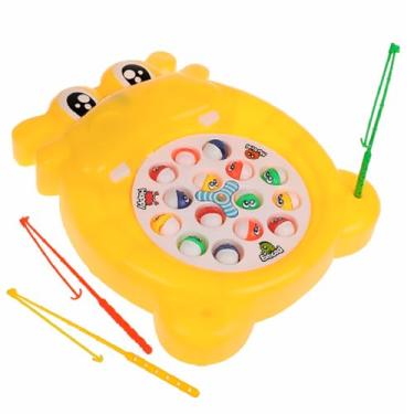 Imagem de Pesca Peixe Hipopótamo Jogo Pescaria Brinquedo Infantil